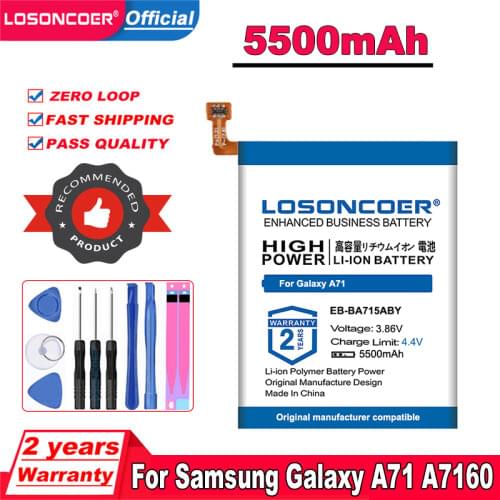 LOSONCOER Samsung Galaxy A71 Batteries China