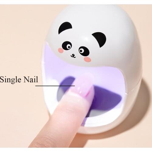 Egg Shell Mini White Nail Lamp 3W UV LED Single Nail Dryer polisher phototherapy lamp Timer Manicure Tools Nail Glue Curing Lamp