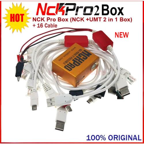 2020 NEW Edition original NCK PRO2 BOX/NCK PRO BOX NCK+UMT 2in1 box new update For Huawei + 16 cable