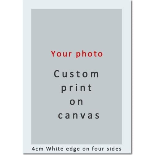 Personalized Custom Canvas Painting Poster And Print Customized Wall Art Figure Family Photo Custom Picture For Home Decoration
