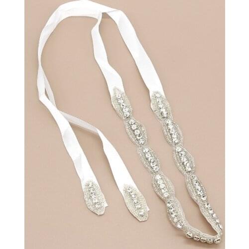 Bridal Retro Rhinestone Ribbon Headband For Women Girls Baroque Velvet prom Hairband Wedding Hair Accessories