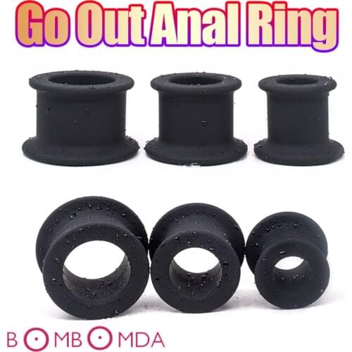 Super Huge Hollow Anal Plug Sex Toys for Men Butt Plug Anal Rings Prostate Massage Silicone Anus Speculum Sex Appliance Dilator