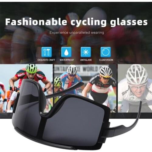 New Fashion Sunglasses Outdoor Sports Sunglasses Mountain Bike Off-road Riding Glasses Men Women With Sun-shading Mirror