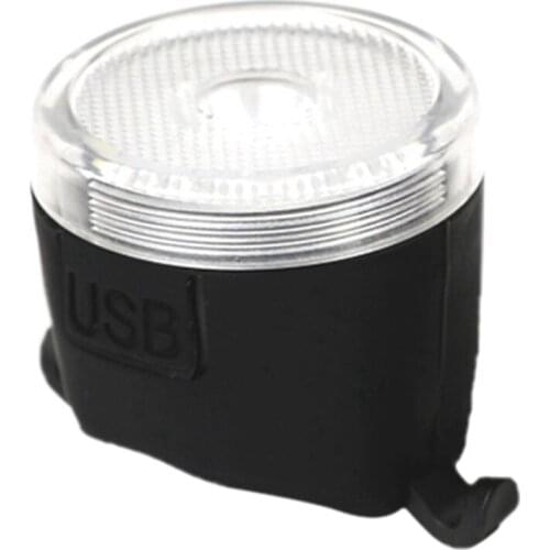 Bicycle Lights USB Rechargeable Mountain Bike Taillight Waterproof COB Safety Warning Cycling Headlight Night Lamp