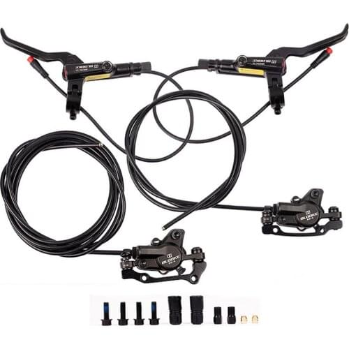 Bicycle Hydraulic Brake Disc MTB /Electric Bicycle /Scooter AD-6 Lithium Magnetic Induction Power-off Oil Brake For Bike Part