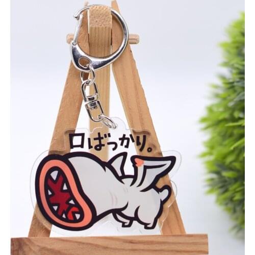 WL0885 Chibi Keychain Acrylic Cartoon Keyring Accessories