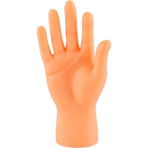 Palm Shaped Funny Mini Hands Creative Finger Cots Small Hand Tease Kitten Cats M68E