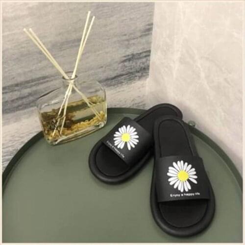 Siddons Hot Sale Summer Slippers Flip Flops For Women Beach Shoes Little Daisy Design Casual Flats Shoes Woman Outdoor Slippers