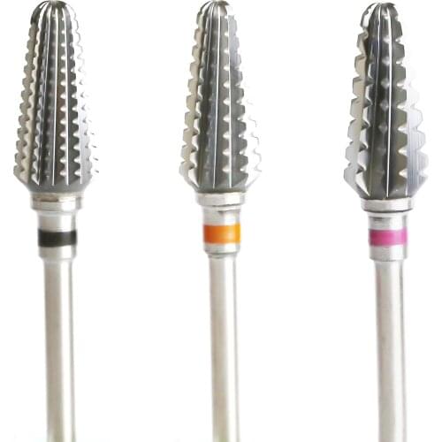 High Quality 1 pcs Tungsten Carbide Nail Drill Bits Manicure Milling Cuticle Cutters for Pedicure Nail Files Nail Art Tool