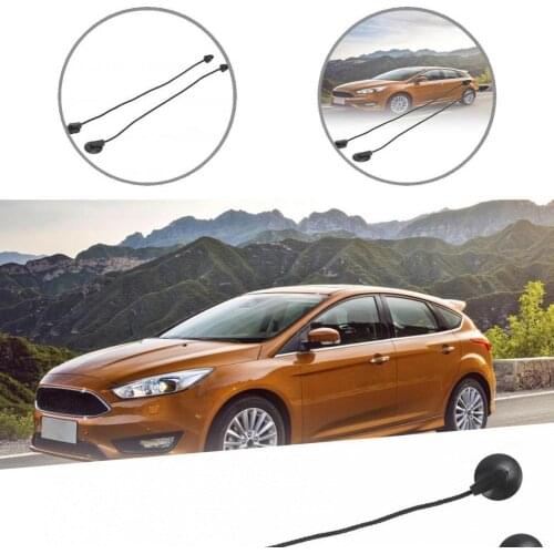 Lightweight 2Pcs Convenient Parcel Shelf Fixing Cord Clips Replacement Black Parcel String Long Service Life