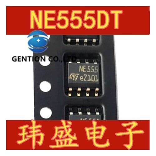 20PCS NE555 NE555DT SOP to eight clock/timer, programmable in stock 100% new and original