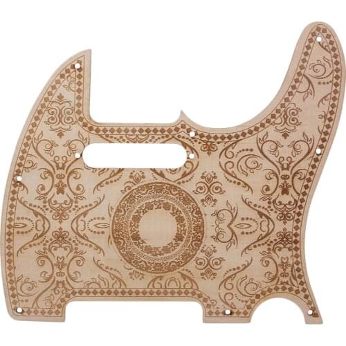 20x19cm Wood Special Pattern Pickguard Scratchplate for Electric Guitar