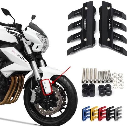 For Benelli huanglong BN600 BN600i Motorcycle Mudguard Front Fork Protector Guard Front Fender Anti-fall Slider Accessories
