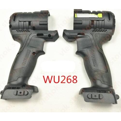 Original CLAMSHELL SET Shell case for WORX WU268 Electric wrench Left and right shells Power Tool Accessories tools part