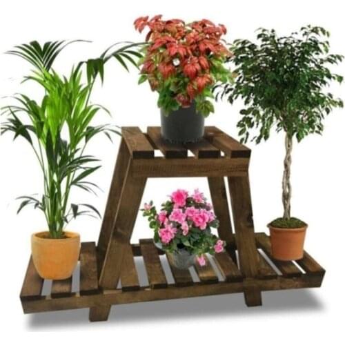 Decor Jardiniere Flower Bed Wood Flower Pot stand