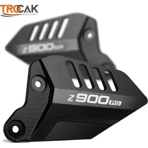 For Kawasaki Z900RS 2017 2018 2019 2020 Motorcycle Accessories Footpeg Footrest Front Brake cylinder Heel Plates Guard Protector