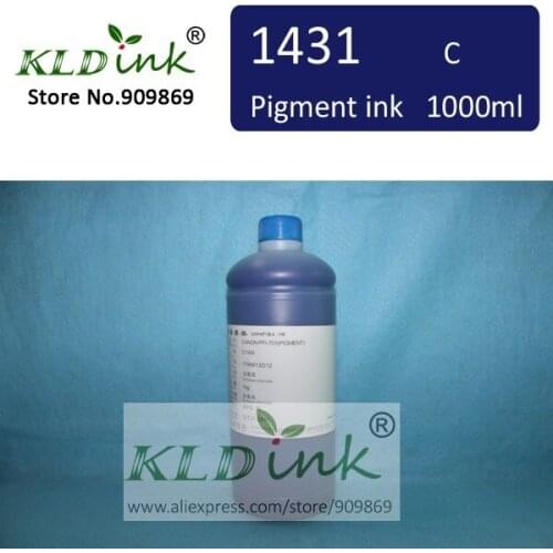 [ KLD Ink ] 1PCS x 1000ml Compatible BCI1431 BCI-1431C CYAN Pigment ink for W6200 W6400 Large Format Printer