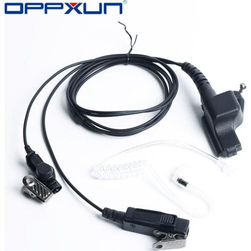 Walkie Talkie Earpiece FBI Acoustic Air Tube Headset for Motorola Radio HT1000 XTS1500 XTS2500 XTS3000 XTS3500 MTX8000 MTX838