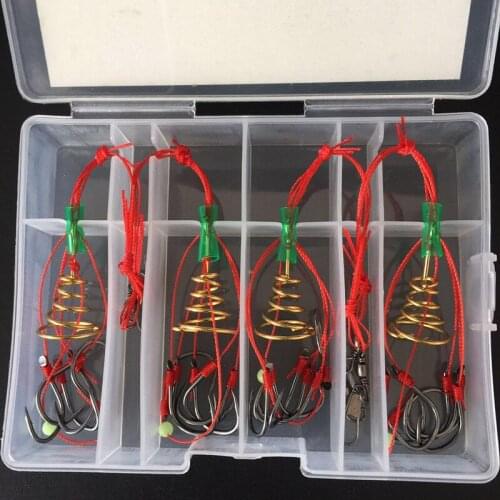 4pcs Explosion Fishook Fishing Hooks Pack Fishing Tackle Fish Hooks Super Deal High Carbon Steel Fishing Hook Sharp Fishhooks