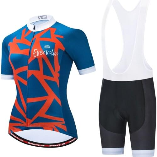Summer Womens Urban Outdoor Mountain Bike Training Shirt Sweat Wicking and Moisture Removing Cycling Suit