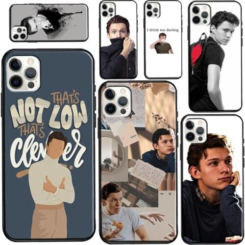 Tom Holland Fashion For iPhone 12 Pro Max mini Case For iPhone XR XS X SE 2020 7 8 Plus 11 Pro Max Cover