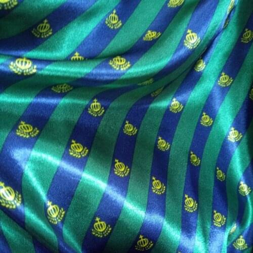 Soft Satin Material Diy Lining craft stripe glossy Polyester Charmeuse Fabric Cosplay Pattern