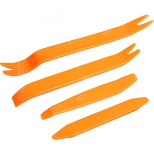 Auto Trim Removal Tool Kit Car Panel Door Clip Panel Trim Dash Audio Removal Installer Pry Tool Portable Car Radio Door4pcs/lot