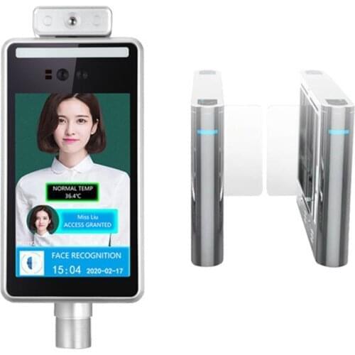 Desktop Stand Face Recognition Non-contact Body Temperature Detection Tool For Hotel