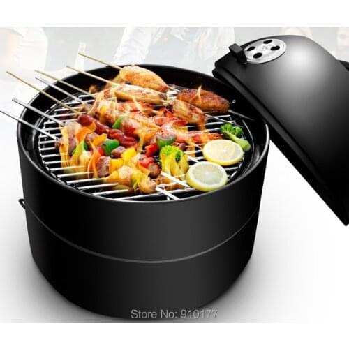 Portable charcoal bbq grill table BBQ braising oven home outdoor car balcony stove barbecue tools 132