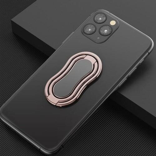 Adjustable Phone Stand Ring Finger Kickstand Holder Bracket Metal Ring Buckle and Rotatable Multi-Angle Hand Grip