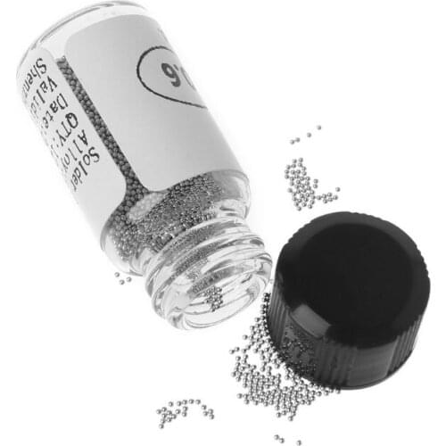 7 Bottle 1.25W BGA Reballing Balls 0.25/0.3/0.35/0.4/0.45/0.5/0.6mm Solder Ball