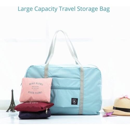 New aircraft bag foldable travel storage bag clothes bag business trip large organizer bag luggage storage bag dormroom