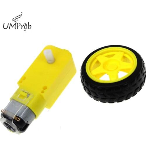 TT Motor Smart Car Robot Gear Motor Wheels for arduino Diy Kit