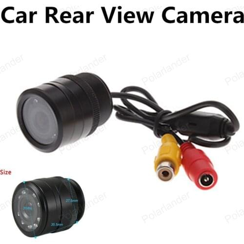 Universal Backup Car Front / Rear View Camera with 8 LED Waterproof CCD 170 degree view angle