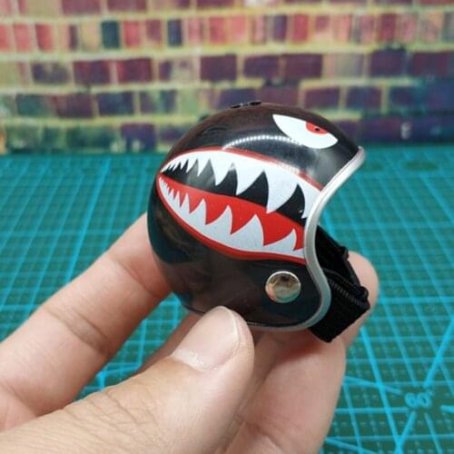 1/6 Soldier Simulation Doll Racer Helmet Hat Model Toy For 12' Action figure Doll Accessory