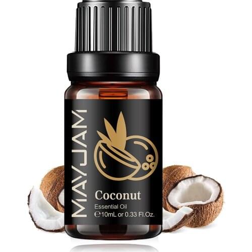 10ML MAYJAM Fruit Fragrance Oil Apple Cherry Strawberry Lemon Mango Pineapple Banana Watermelon Coconut Oil for Soap Making