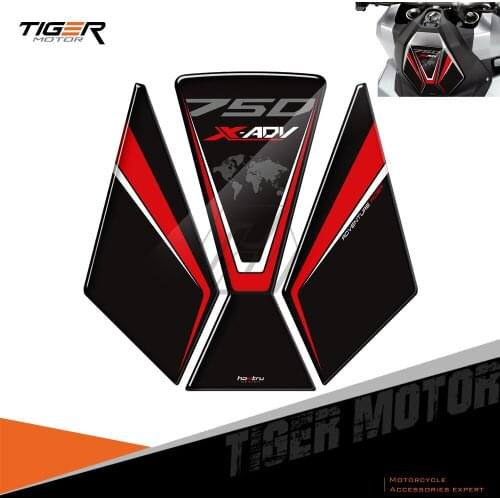3D Motorcycle Front Fuel Tank Pad Protector Decals Case for Honda X-ADV Xadv 750 Prevent Scratc