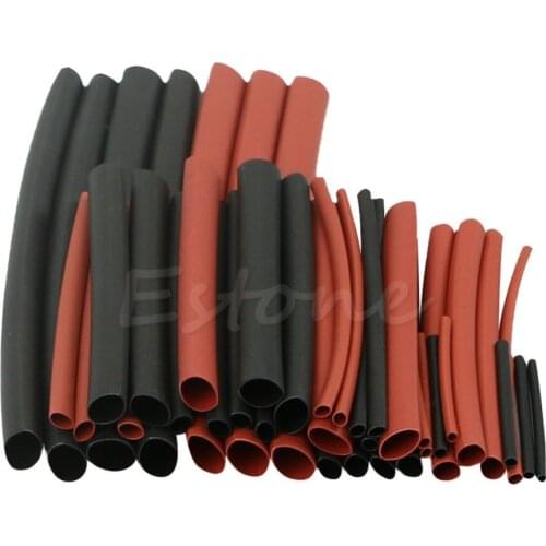 42pcs 2:1 Polyolefin H-type Heat Shrink Tubing Tube Sleeving Assorted Wrap Wire H02