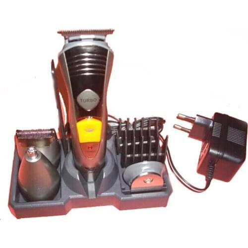 BAY-580 7in1 Grooming Kits 3D Turbo Electric Shaver Wireless Hair Beard Trimmer Rechargeable Shaving Machine Barbeador Razor