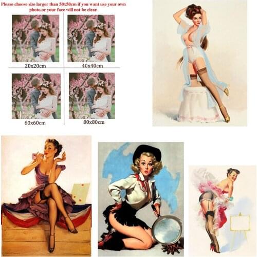 Diy Diamond Painting Custom Figure Painting Goddess Square Diamond Round Diamond Full Diamond Cross Stitc Mosaic Home Decora