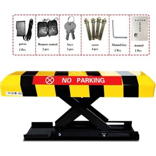 High quality automatic remote parking lot lock parking barrier X-type remote parking lock