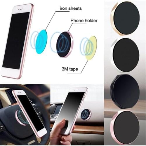 Car Phone Holder Universal Magnetic Car Mount Holder Clip Mount No Magnetic Mobile Phone Holder GPS Stand Universal Gravity