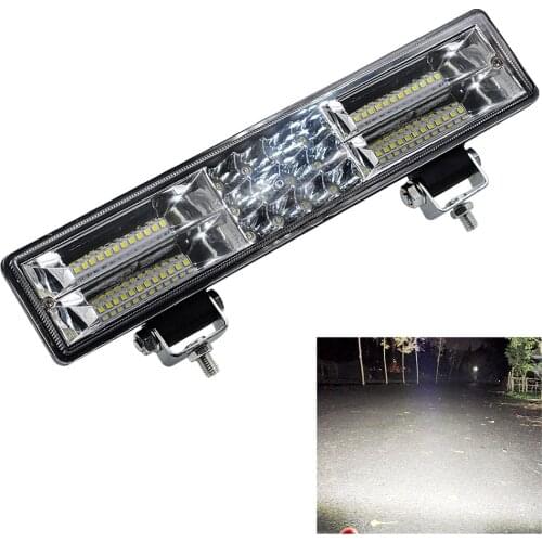 30cm 60W Offroad Work Lights DC12-80V 6500K Flood LED Light Bar IP68 Waterproof LED Pods forTruck ATV SUV Lightings Parts