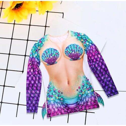 Characteristic Mermaid Costume Set Girl Women Princess Rave Party Masquerade Garments Cosplay Costumes Role Play Clothing