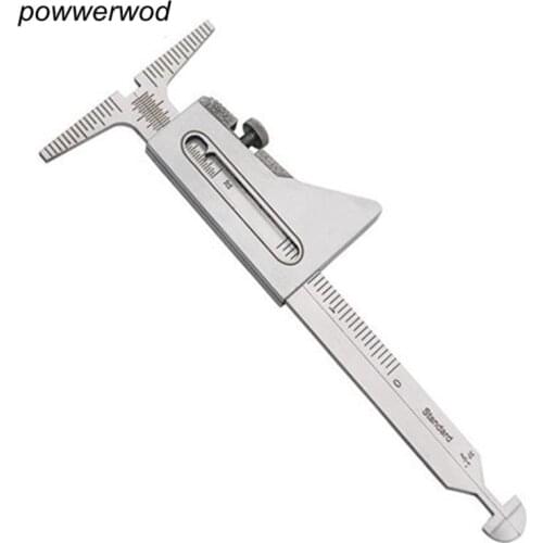 1Pcs Stainless Steel Welding Inspection Ruler Professional Welding Gauge Test Ulnar Welder Inspection Measuring Tool 0-32mm