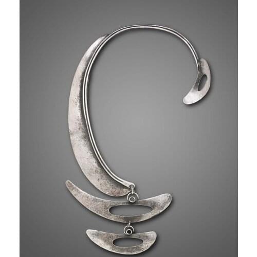 STONE AGE COLLECTION 925 STERLING SILVER STONE WOMEN NECKLACE