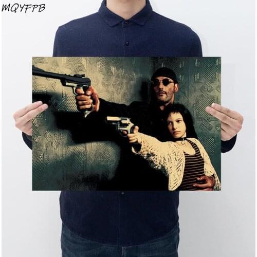 Classic Movies The Professional Kraft Paper Poster Wall Sticker Home Decoration Painting 50.5x35cm