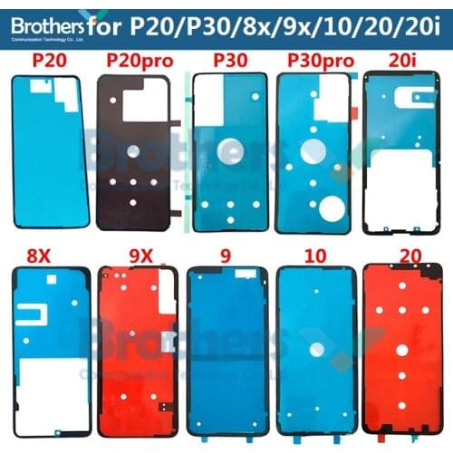 For Huawei P20 P20Pro P30 Pro Back Housing Cover Adhesive For Honor 8X 9X 9 10 20 20i Sticker 3M Glue Battery Cover Sticker Tape