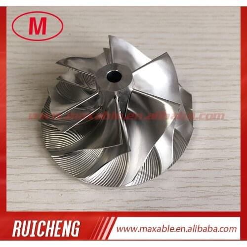 TD05H 25G reverse 60.50/78.00mm 6+6 blades tapered tip angle:0 Turbo Billet/milling/aluminum 2618 compressor wheel