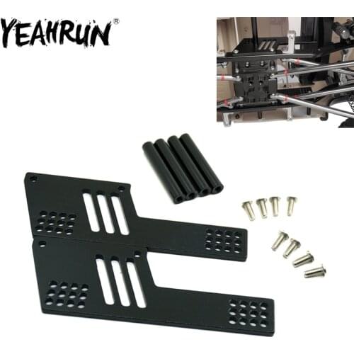 YEAHRUN Aluminum Alloy Body Shell Mount Kit TF2 Body Shell Fixed Mount for 1:10 Axial SCX10 TF2 Trail Finder Upgrade Parts